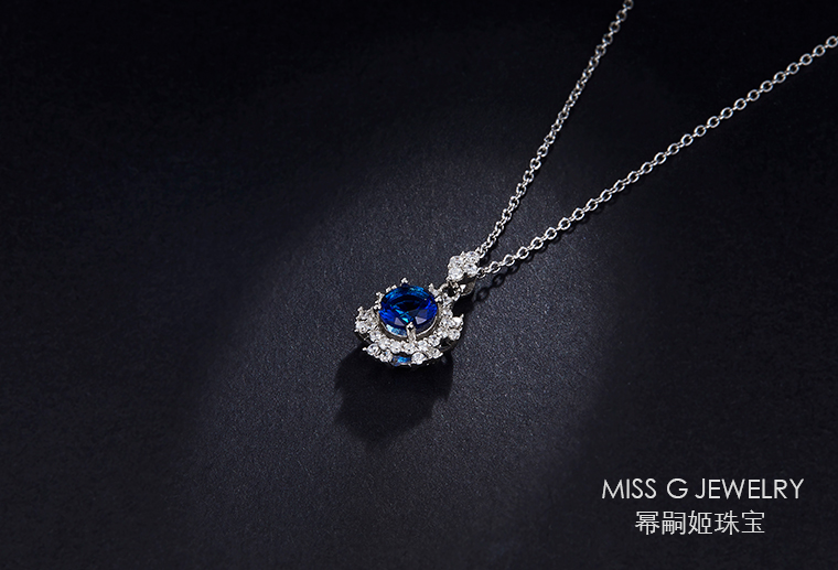 銀鑲鋯石吊墜加工